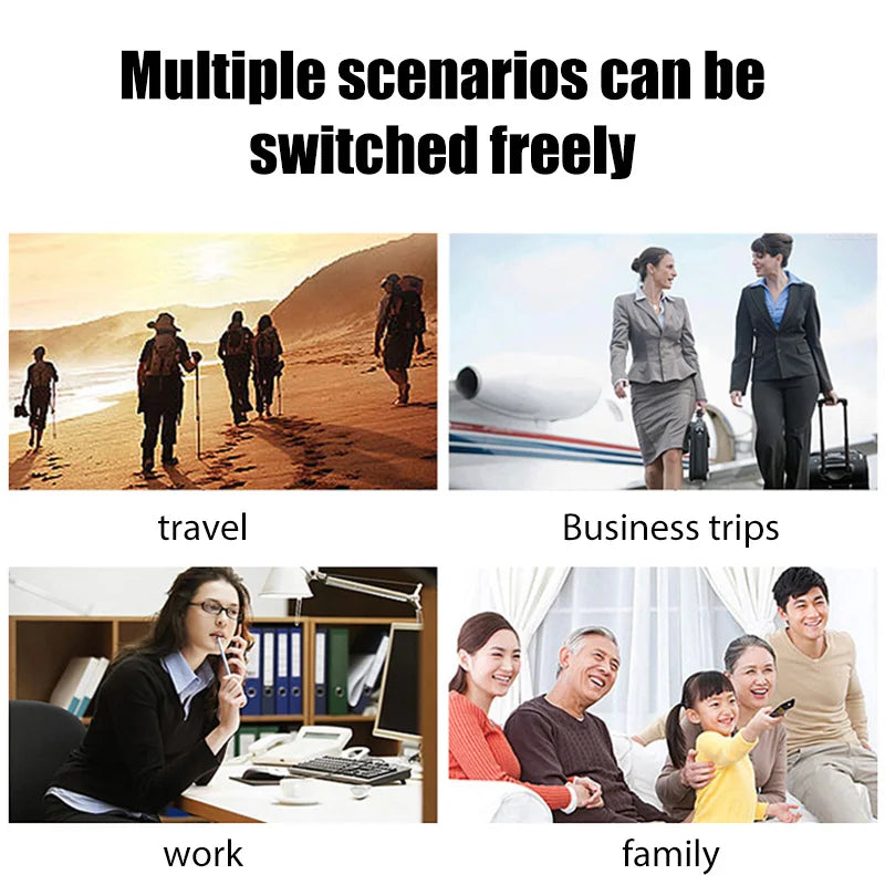 Universal Travel Adapter EU UK US AU Plug Converter Dual USB Power Charger