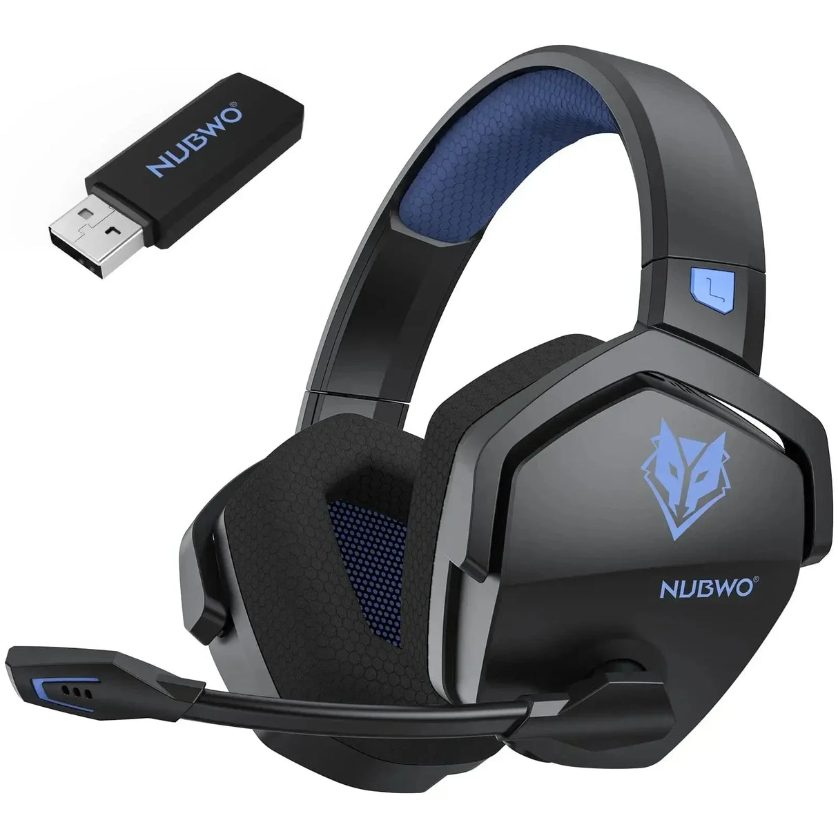Dual Wireless Gaming Headset with Mic ANC for PS5 PC Mobile Switch