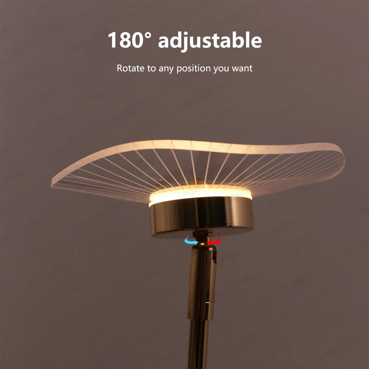 Touch Sensor LED Table Lamp USB Rechargeable Wireless Bedside Reading Light