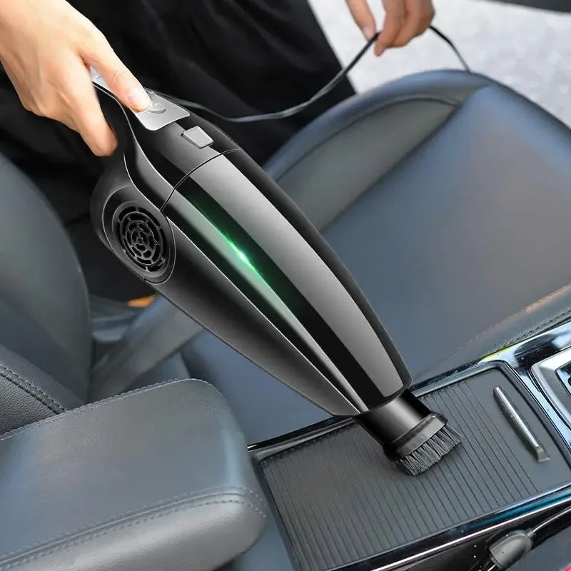 120W Car Vacuum Cleaner Wet Dry Strong Suction Portable Auto Interior Clean