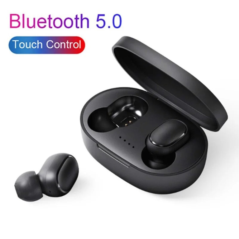 A6S TWS Wireless Earbuds Bluetooth Earphones with Stereo Sound for Sports and Daily Use