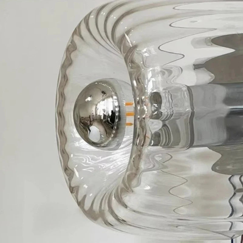 Nordic Bauhaus Glass Ceiling Light Retro LED Wall Lamp for Living Room Hallway