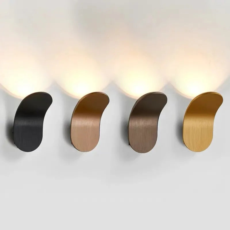 LED Aluminum Wall Light Modern Indoor Lamp for Living Room Staircase Loft