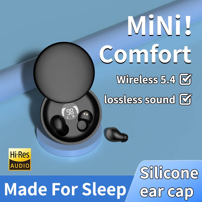 Wireless Sleep Headphones Bluetooth 5.3 Music Eye Mask Headband for Sleeping