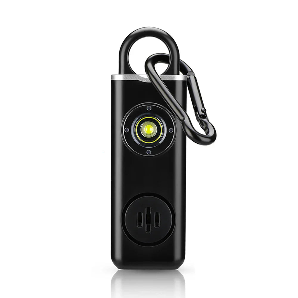 Personal Safety Alarm for Women Children Elderly 130dB Loud Rechargeable Keychain