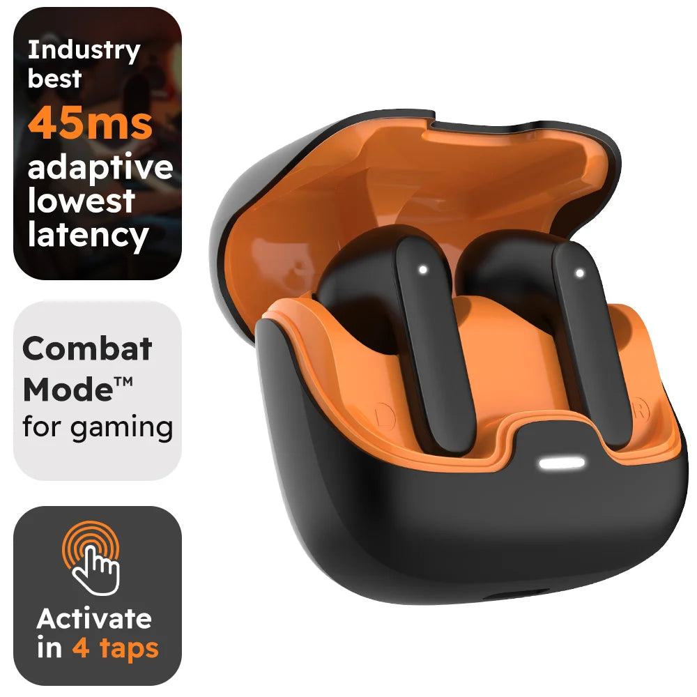 Bluetooth 5.4 TWS Wireless Earphones In-Ear Dual Mic ENC Noise Cancelling Headset