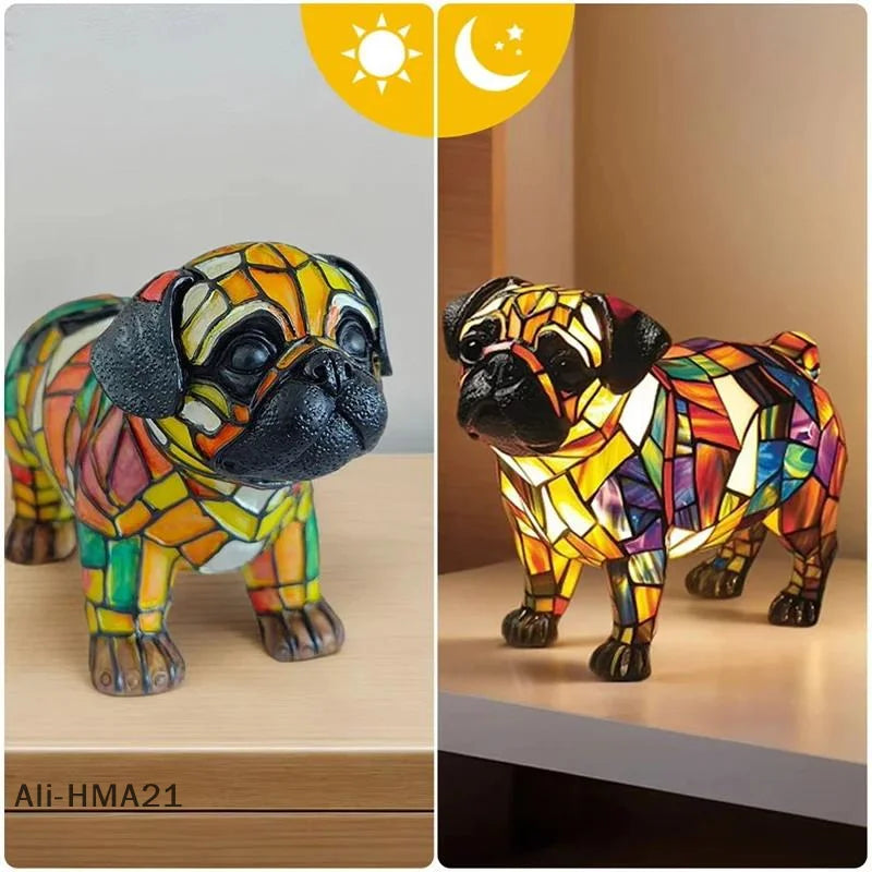 Animal Resin Night Light LED Bedside Lamp Cute Nightstand Lamp Bedroom Living Room