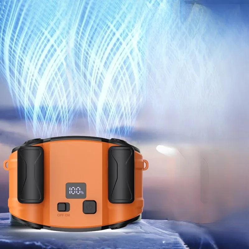 Dual Outlet Waist Fan Portable Hands Free Cooling Fan