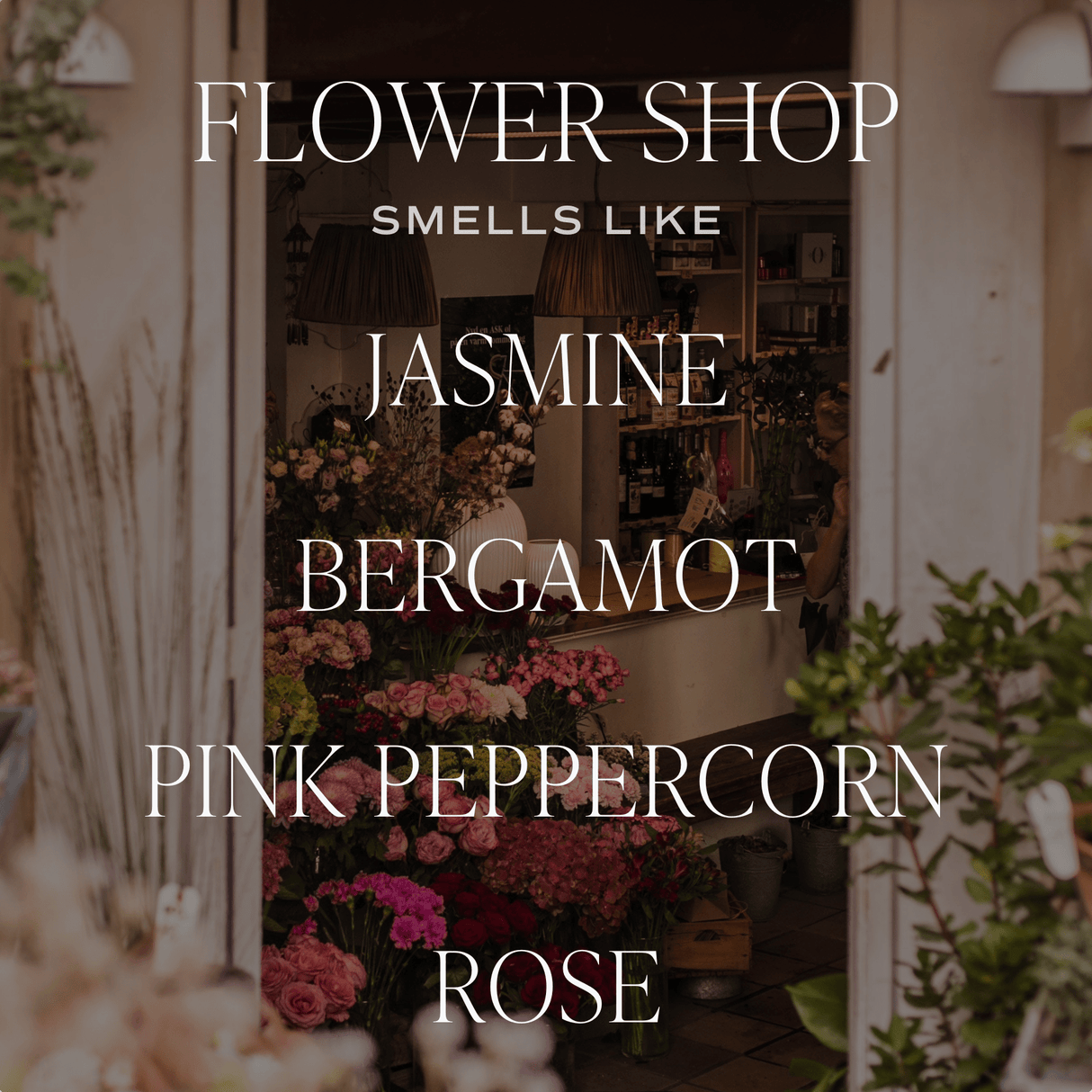 Flower Shop Clear Reed Diffuser