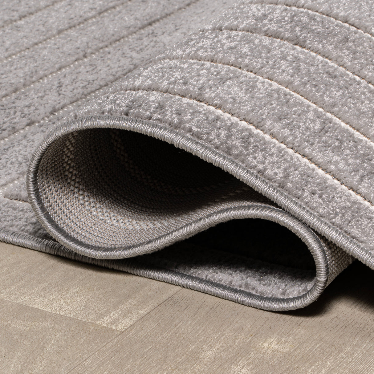 Odense High-Low Minimalist Angle Geometric Indoor/Outdoor Runner Rug