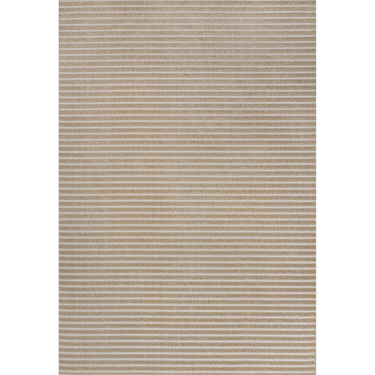 Aarhus High-Low Minimalist Striped Indoor/Outdoor Area Rug