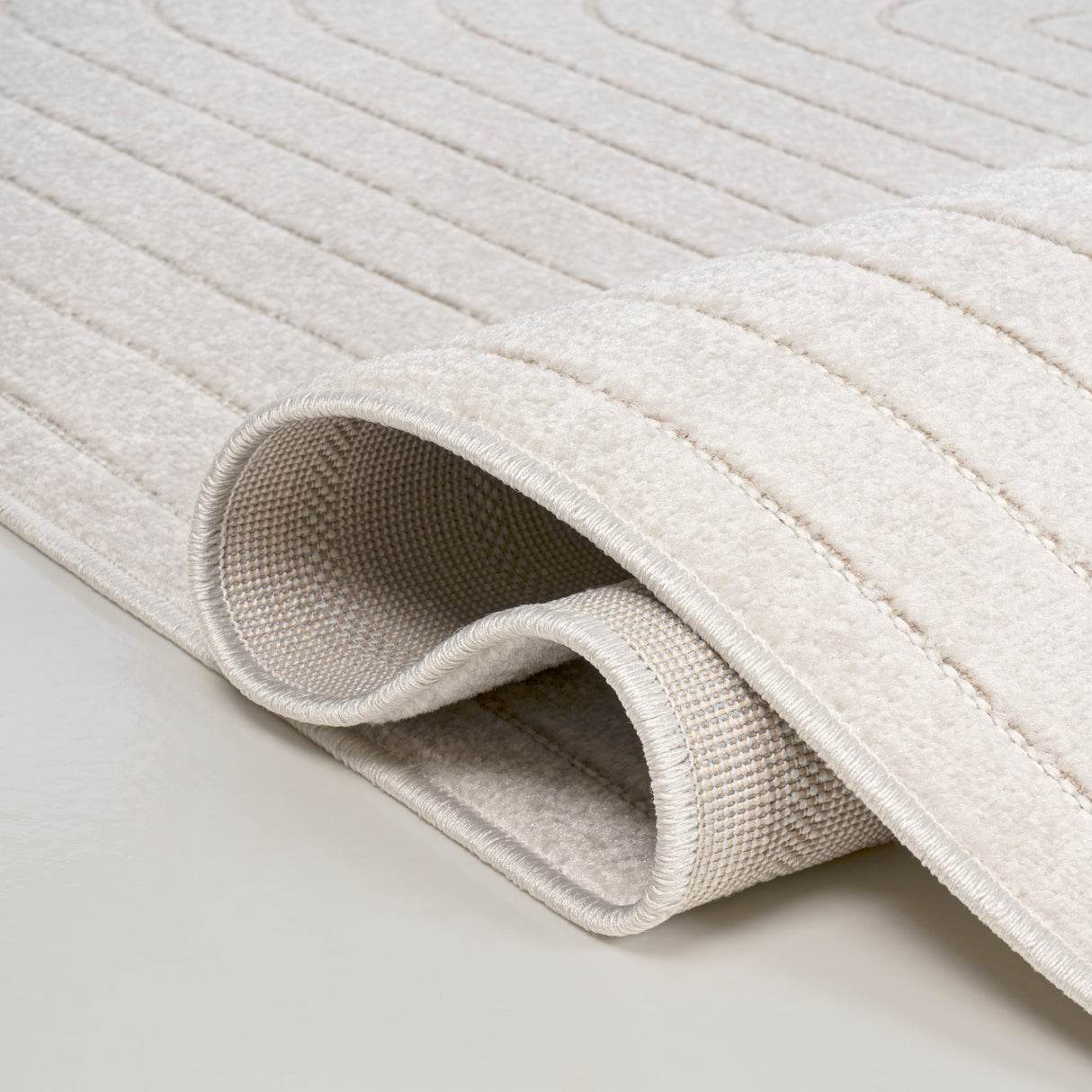 Hedwig High-Low Youth Cloud Scandi Indoor/Outdoor Runner Rug