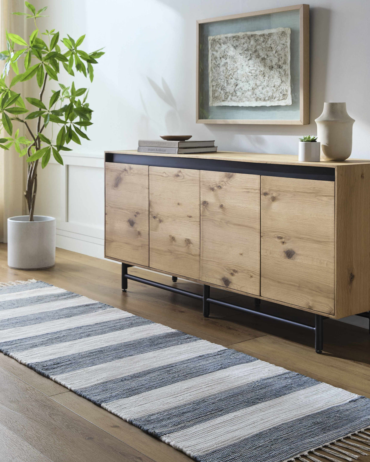 Moby Gray Blue Area Rug - Clearance