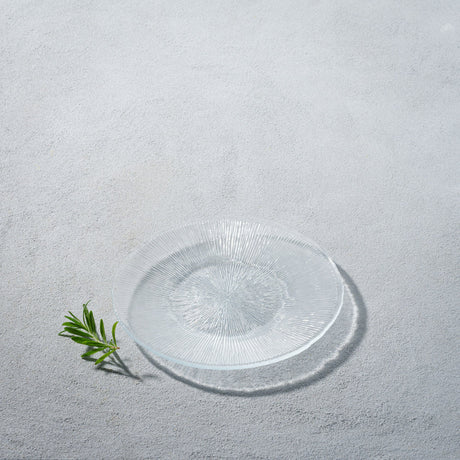 River,-Textured-Glass-Plate--Set-of-4-Plates