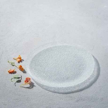 Spark,-Textured-Glass-Plate-Set-of-4-