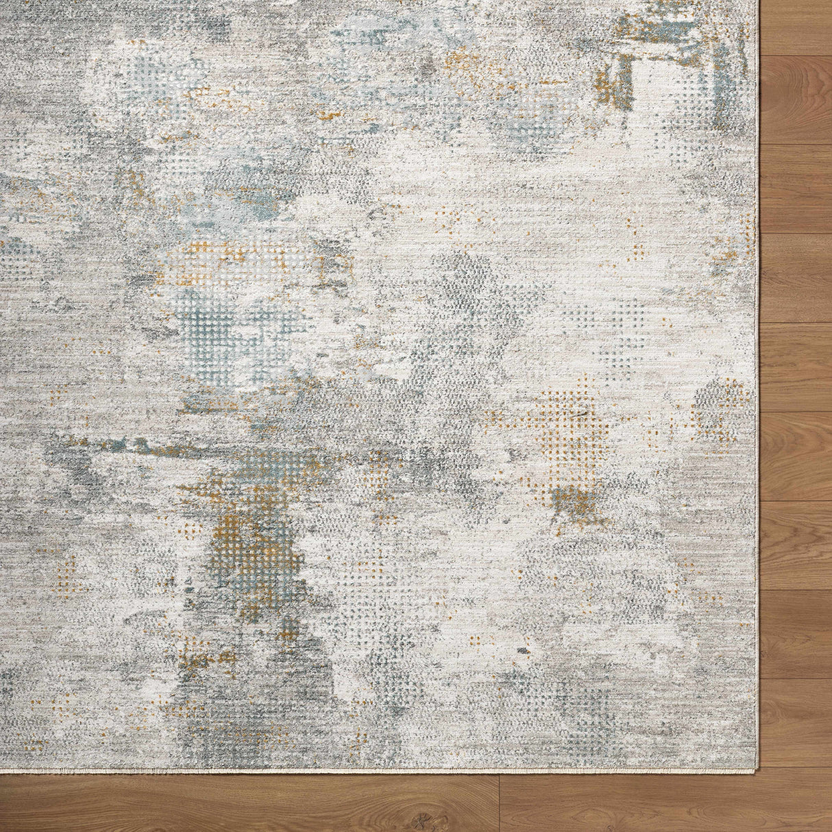 Gryta Textured Rug with Fringes