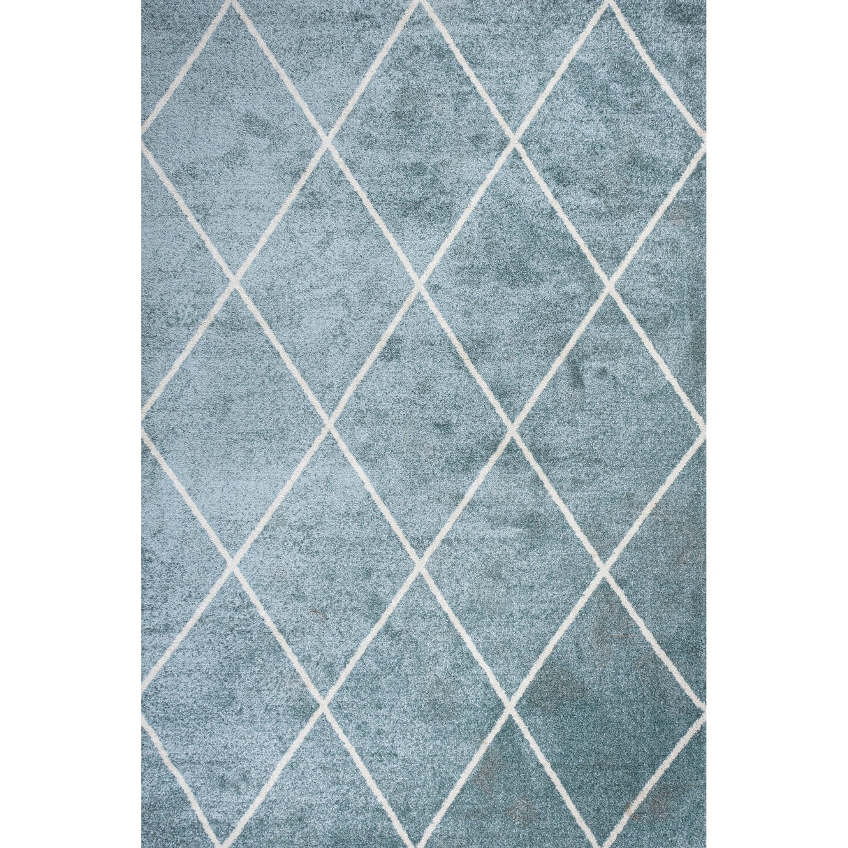 Cole Minimalist Diamond Trellis Area Rug