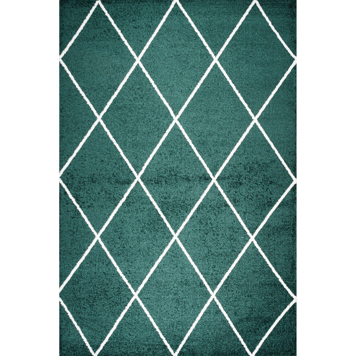 Cole Minimalist Diamond Trellis Area Rug
