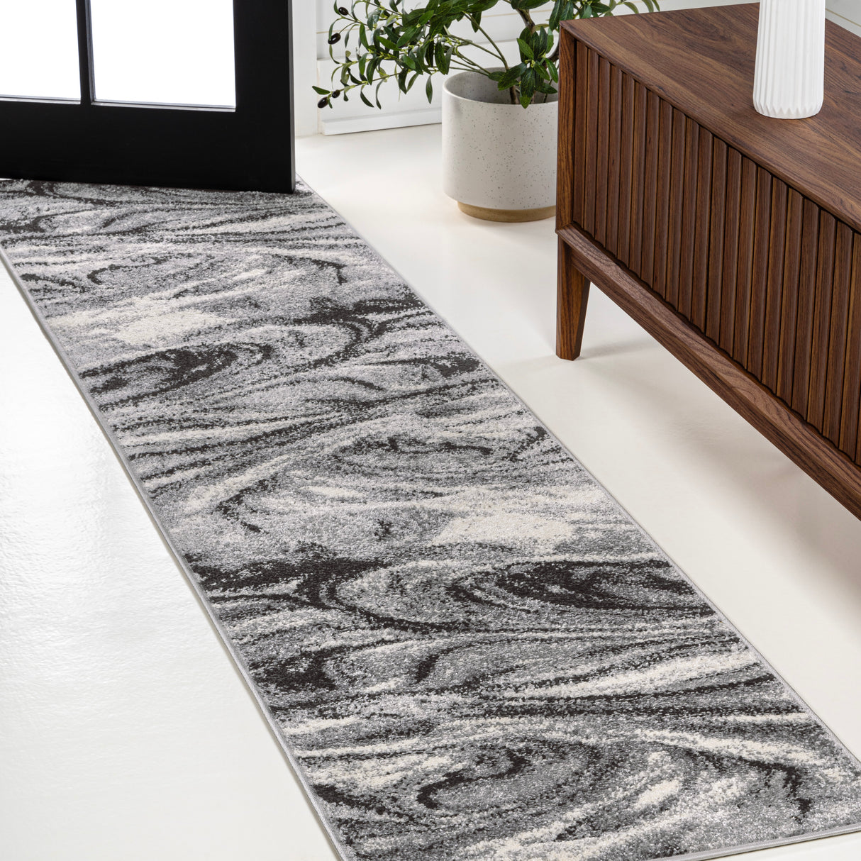 Viscon-Abstract-Marble-Contemporary-Runner-Rug-Runner-Rugs