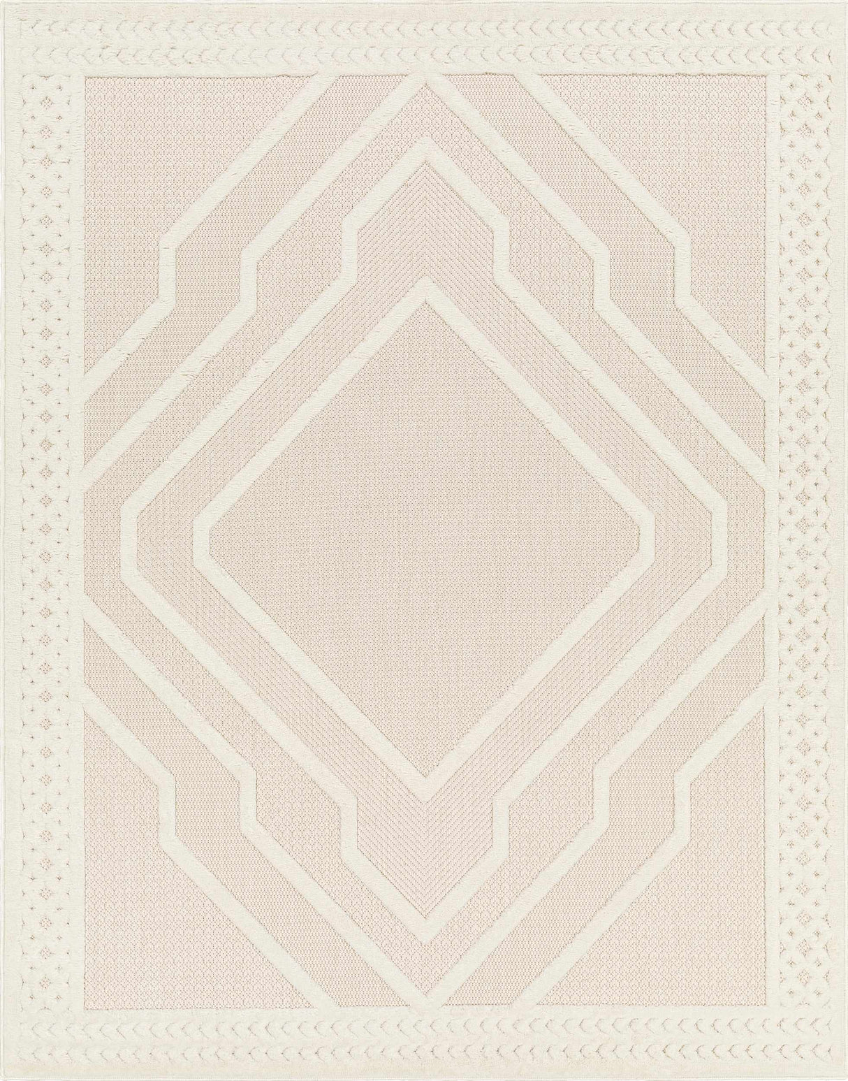 Anja Cream Outdoor Rug - Clearance