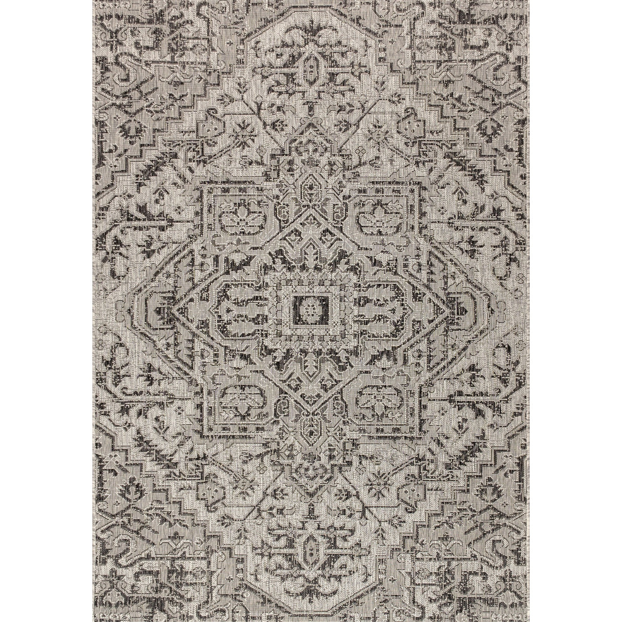 Estrella Bohemian Medallion Weave Indoor/Outdoor Area Rug