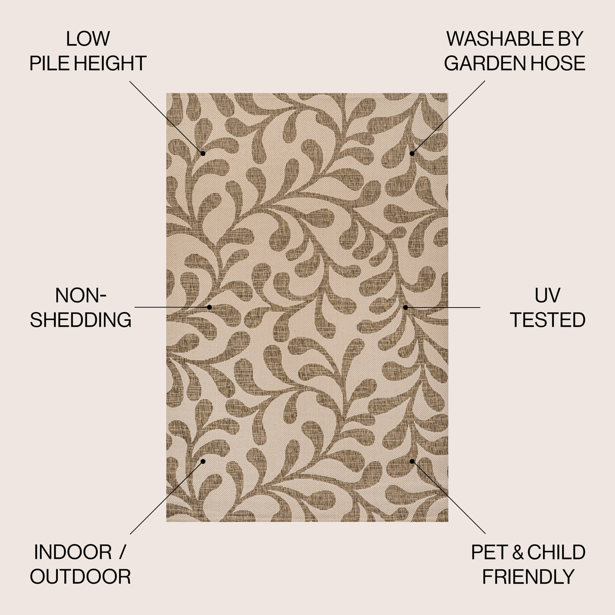 Vine All Over Indoor/Outdoor Area Rug