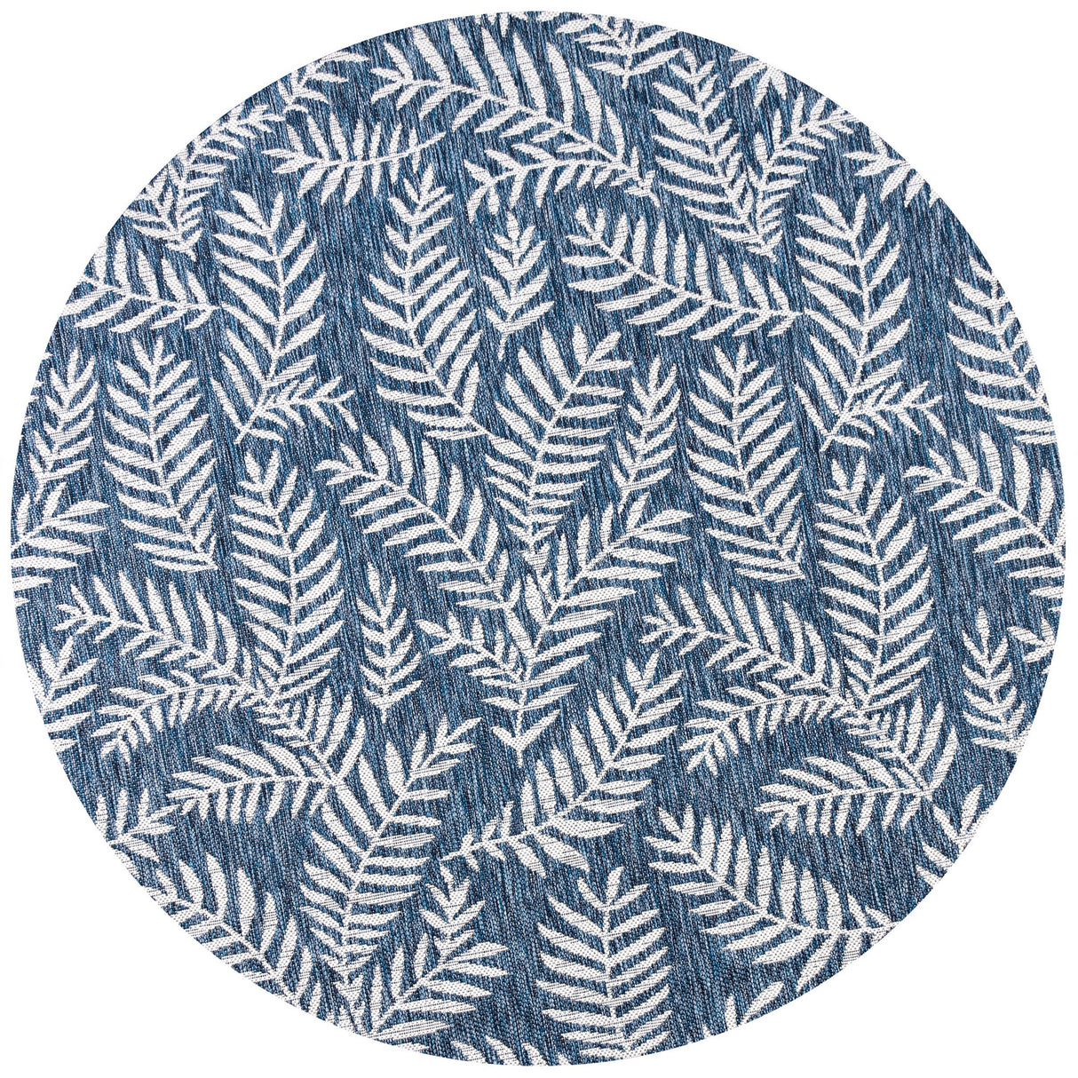 Nevis Palm Indoor/Outdoor Round Area Rug