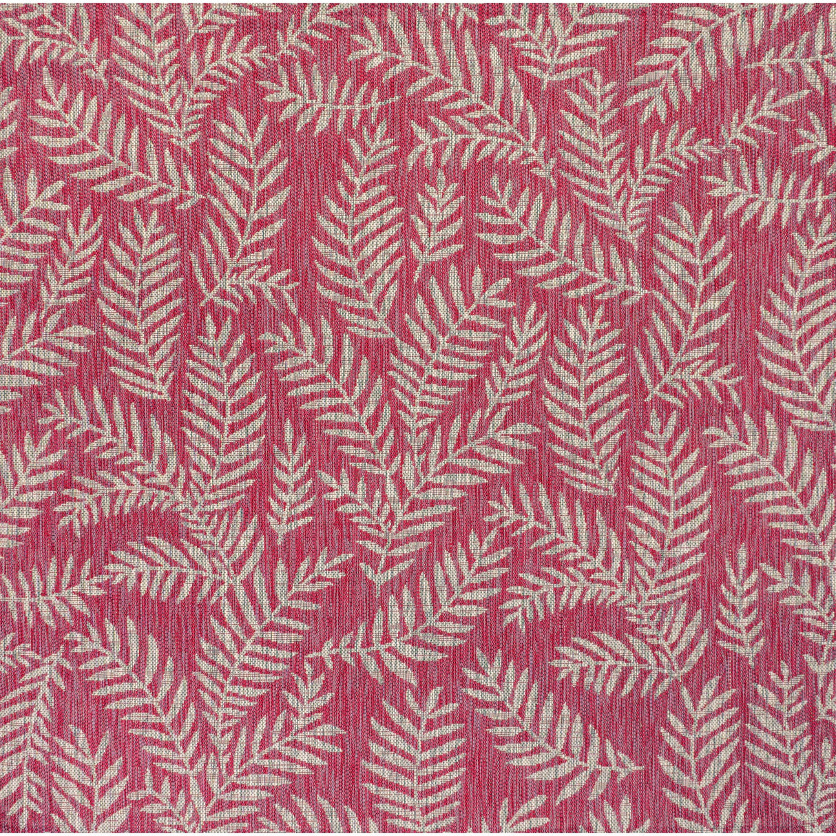 Nevis Palm Frond Indoor/Outdoor Square Area Rug