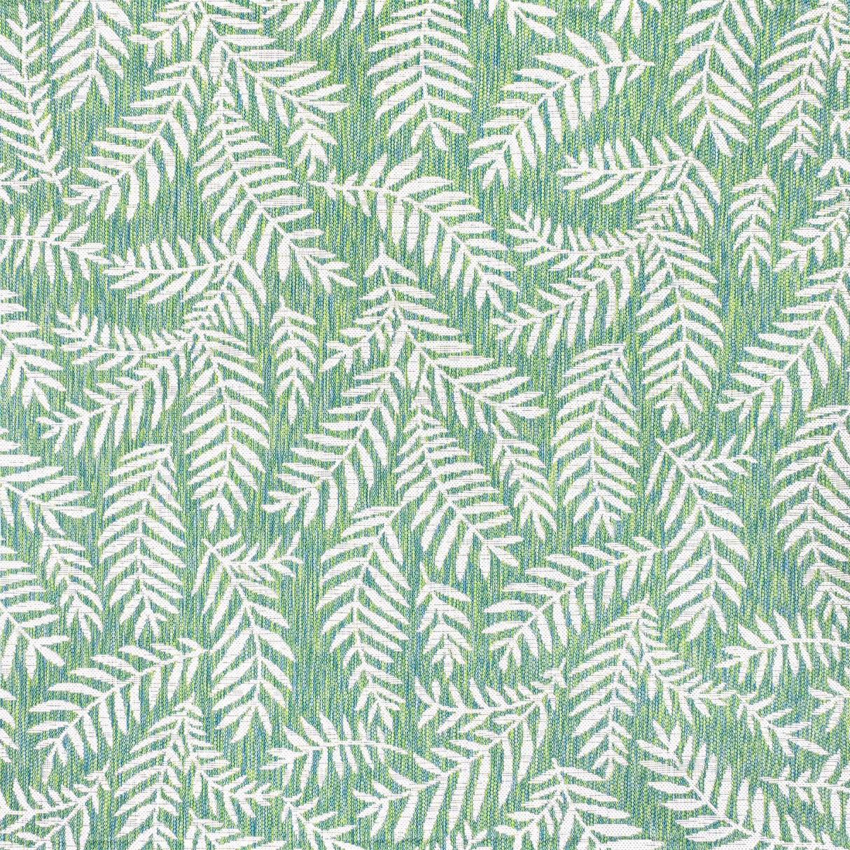 Nevis Palm Frond Indoor/Outdoor Square Area Rug