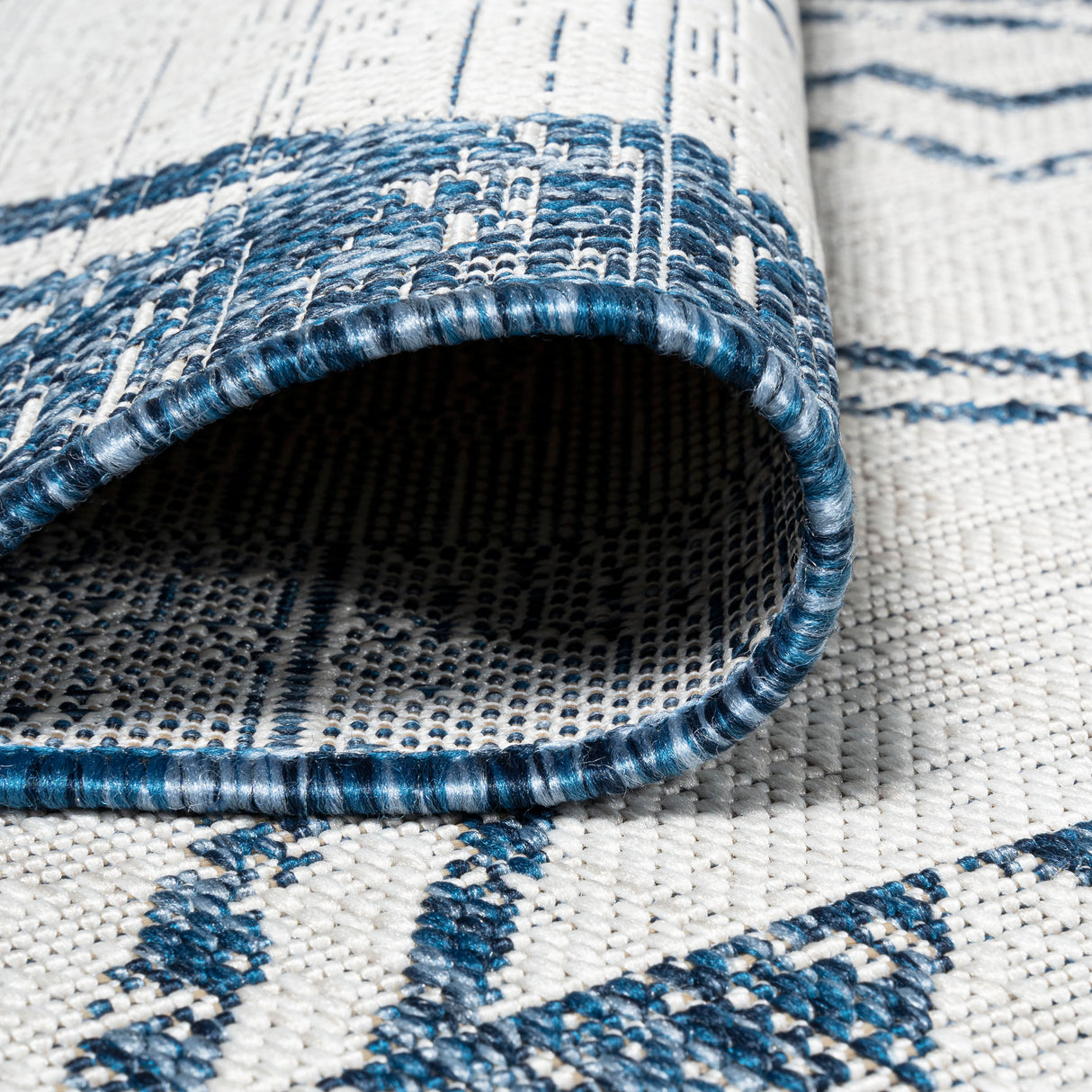 Marokko Diamond Tribal Medallion Indoor/Outdoor Area Rug