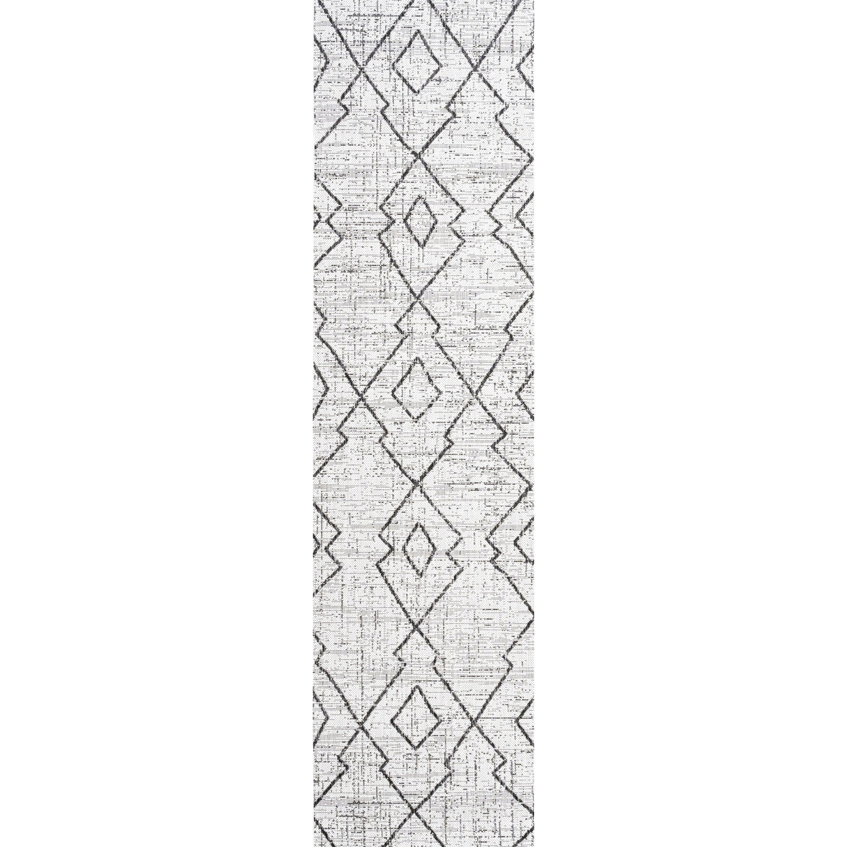 Carwa Tribal Diamond Trellis Indoor/Outdoor Runner Rug