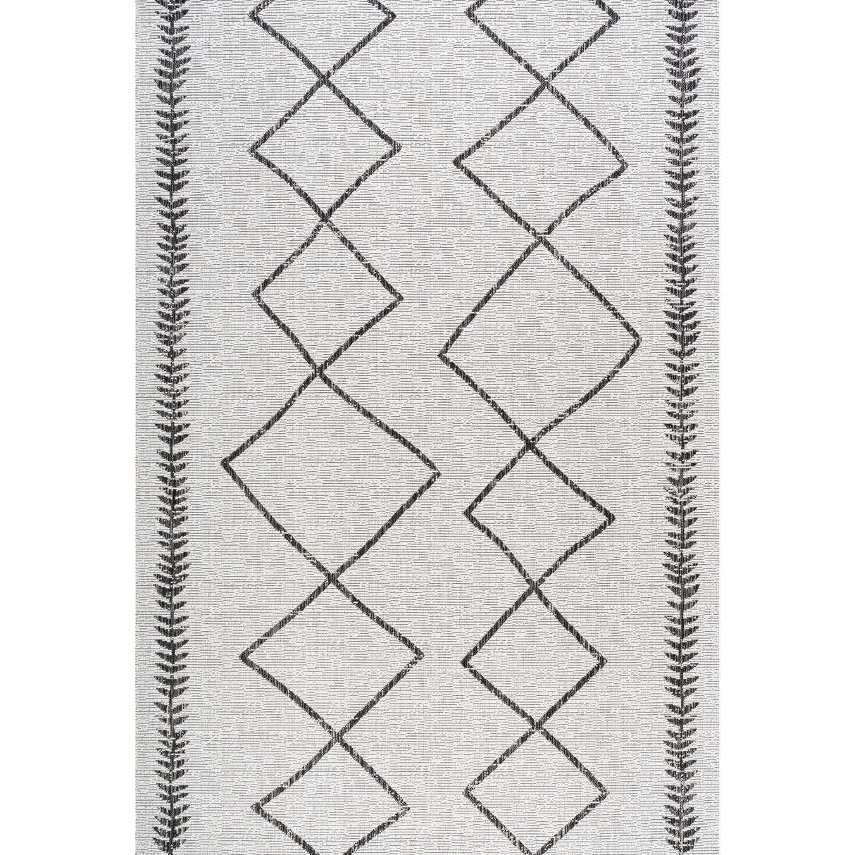 Derya Tribal Diamond Trellis Indoor/Outdoor Modern Area Rug