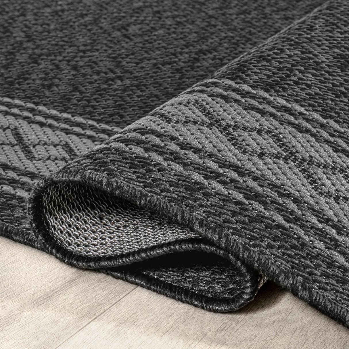 Lucia Classic Diamond Border Indoor/Outdoor Runner Rug