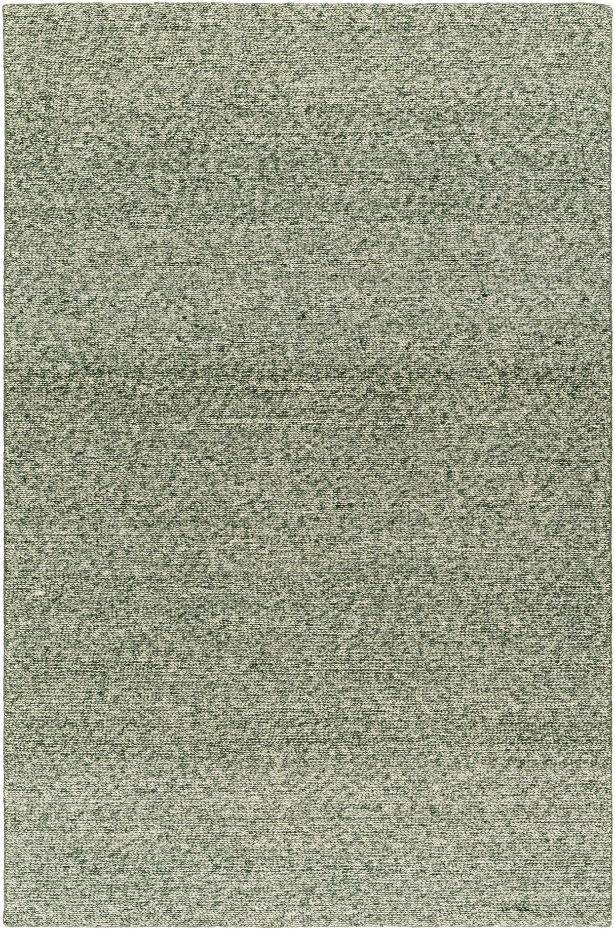 Alyra Green Solid Area Rug