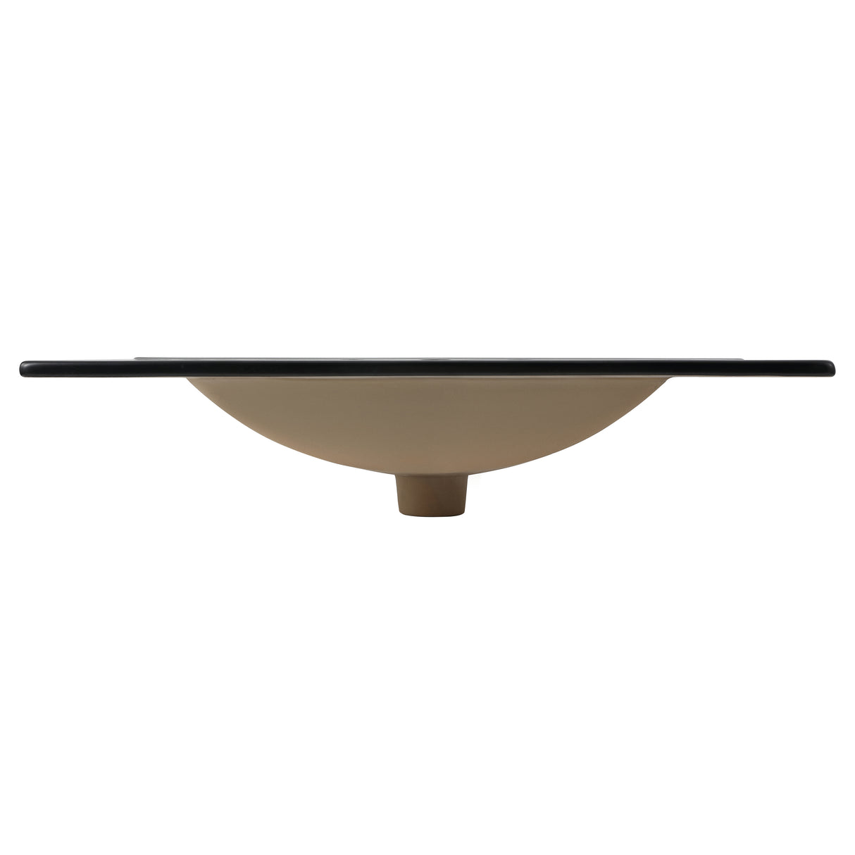 Ancillary 3-Hole Classic Contemporary Rectangular Ceramic Single Sink Basin Vanity Top