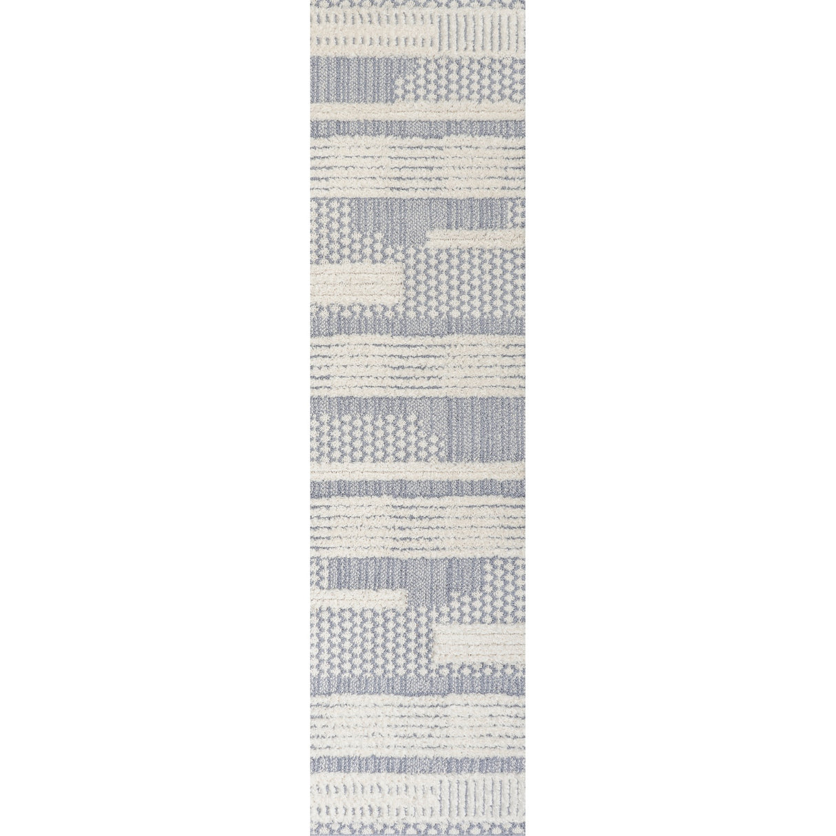 Kerstin Geometric High-Low Runner Rug