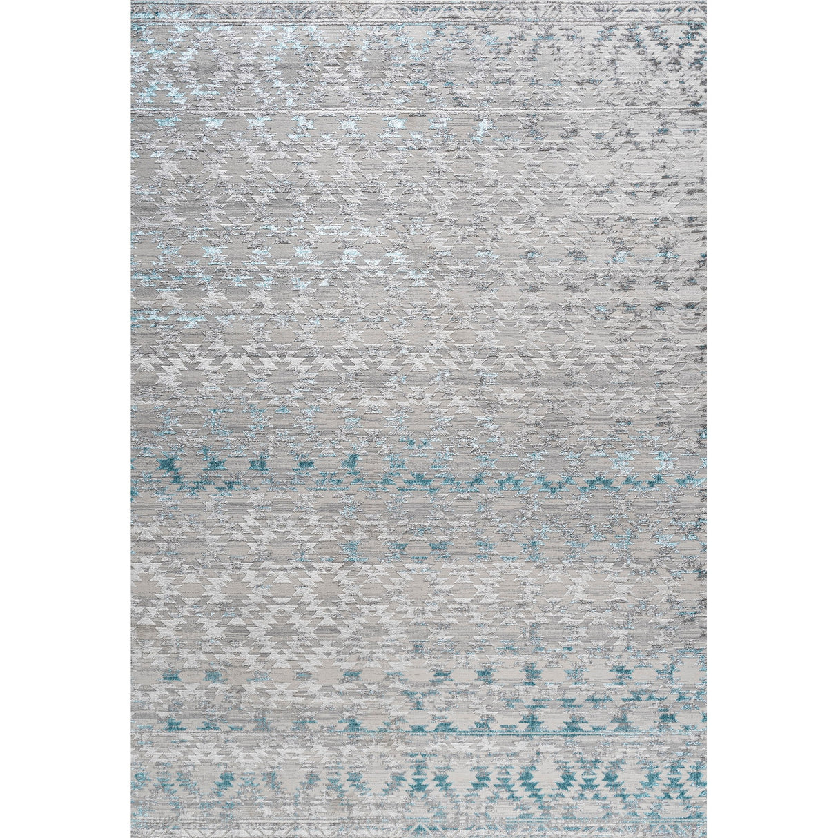 Ancient Faded Trellis Area Rug