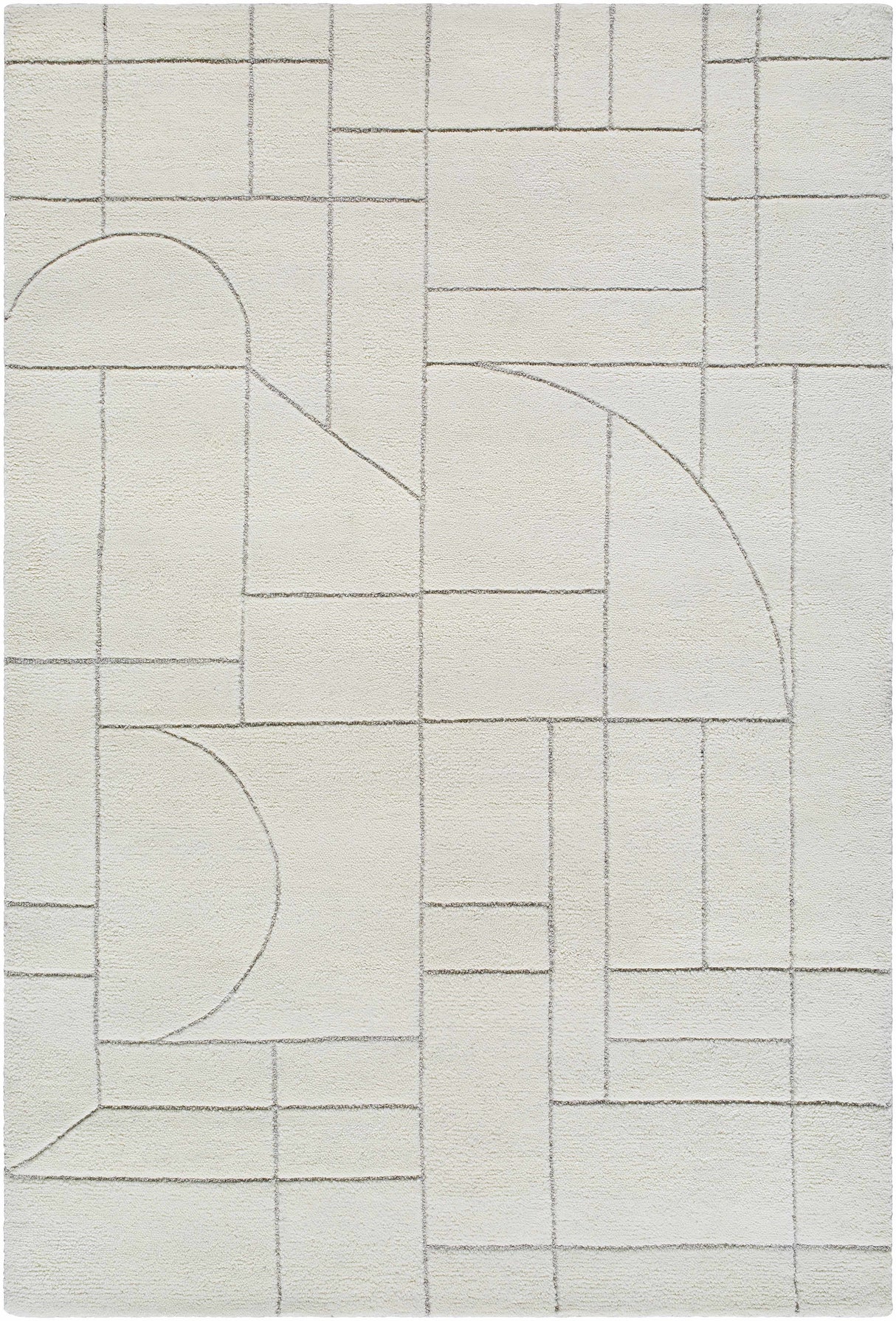 Fusao Off White Area Rug