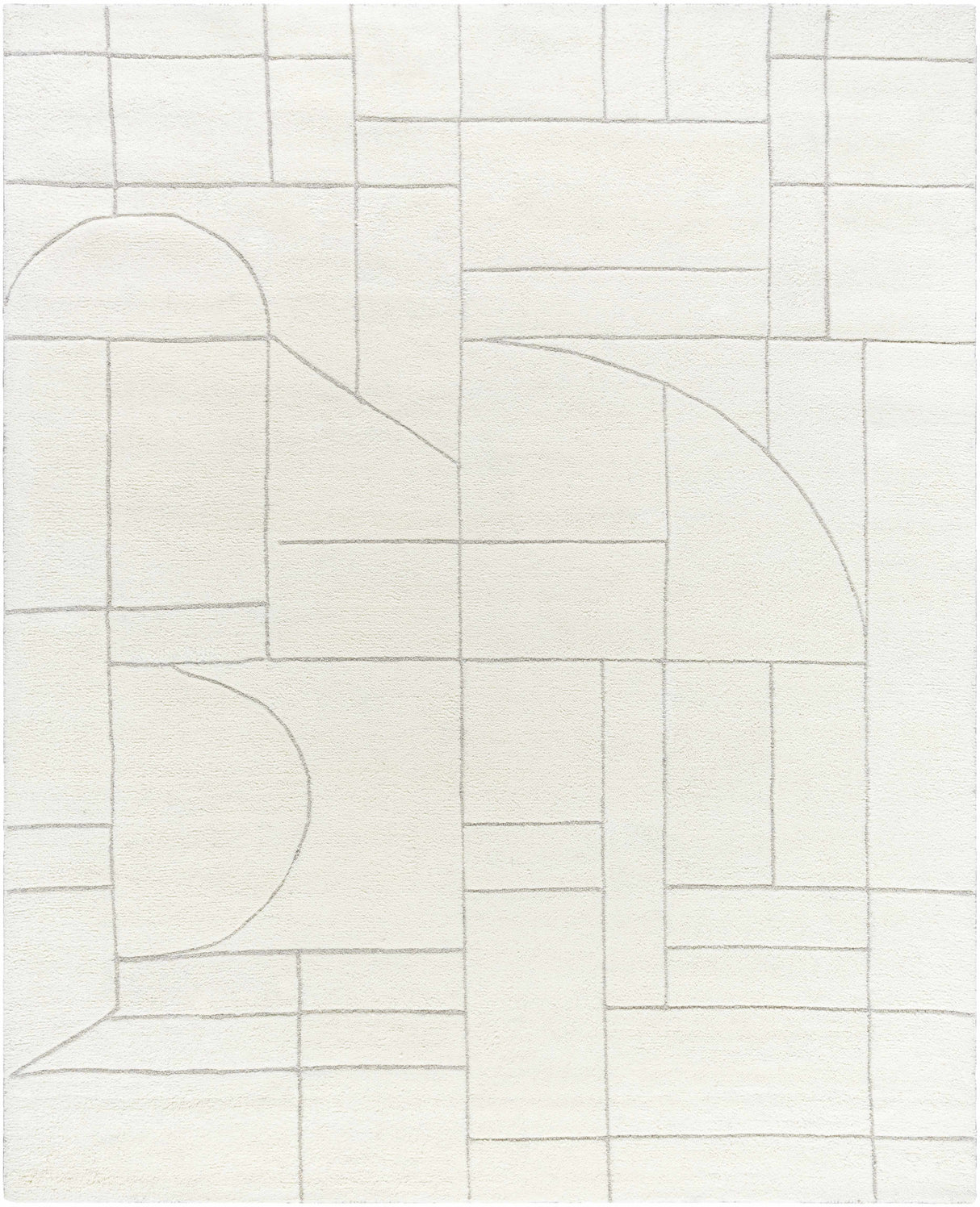 Fusao Off White Area Rug