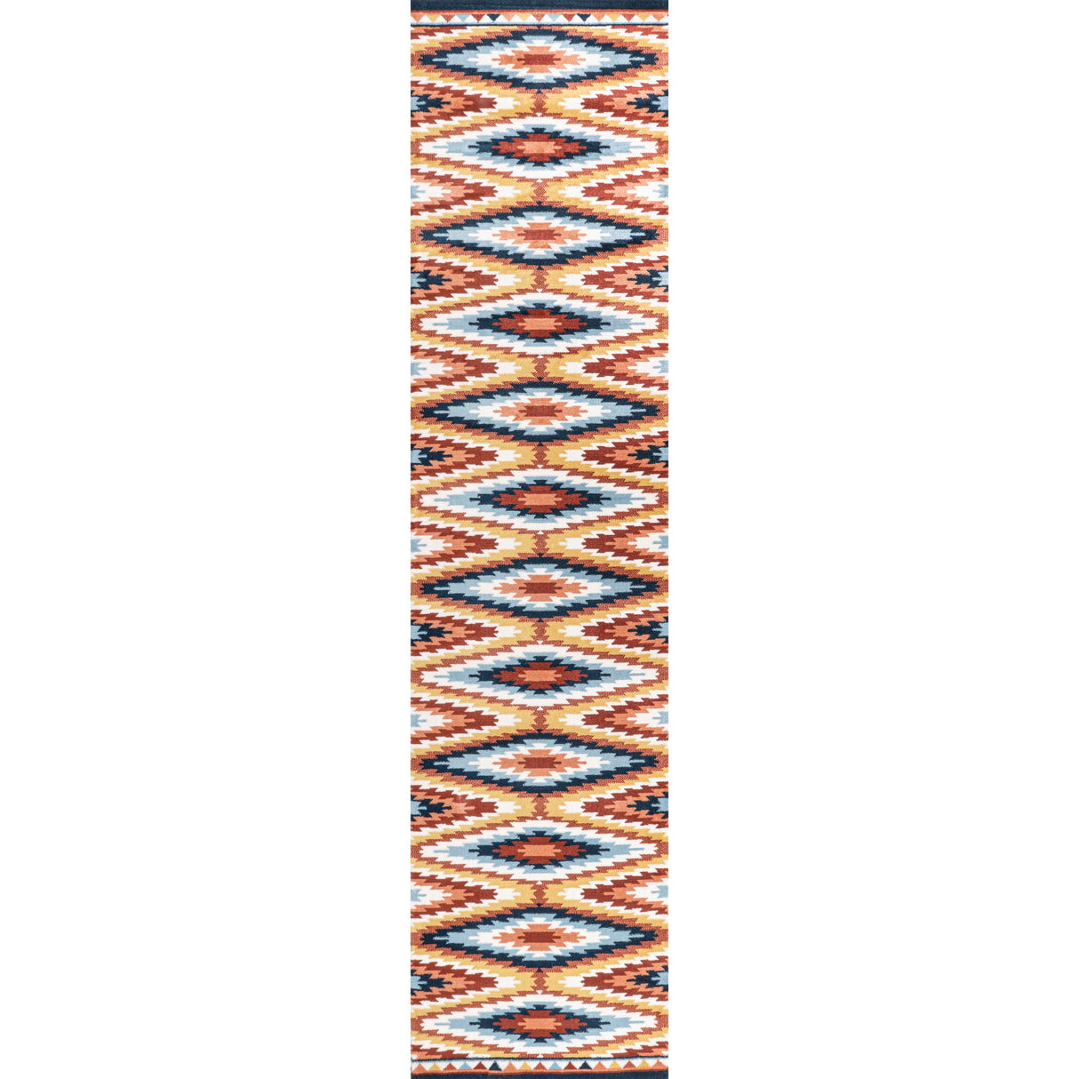 Konya Diamond Kilim Geometric Runner RugRunner Rug