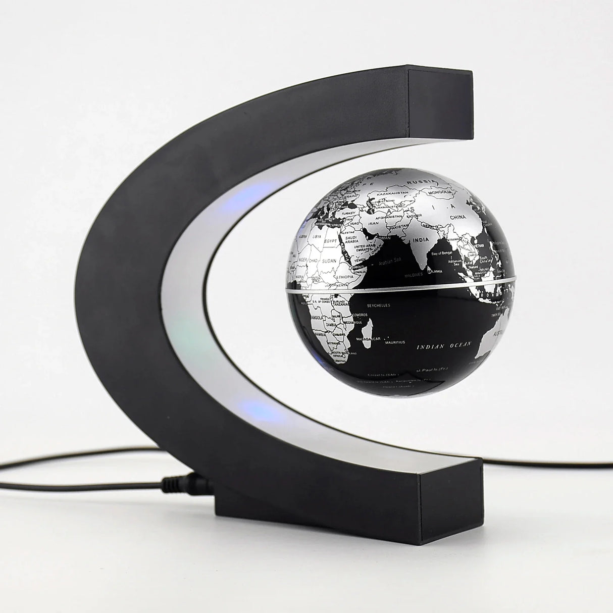 Magnetic Levitation Globe LED Floating World Map Lamp Antigravity Home Decor Gift
