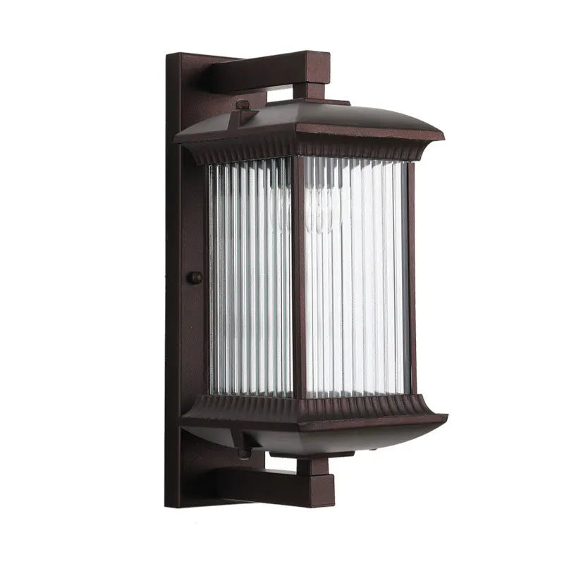 Outdoor Waterproof Metal Wall Lamp AC90-260V Exterior Porch Garden Villa Light
