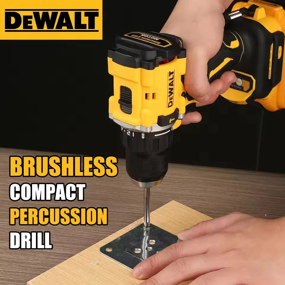 20V Brushless Cordless Impact Drill Electric Screwdriver Multi Function Tool