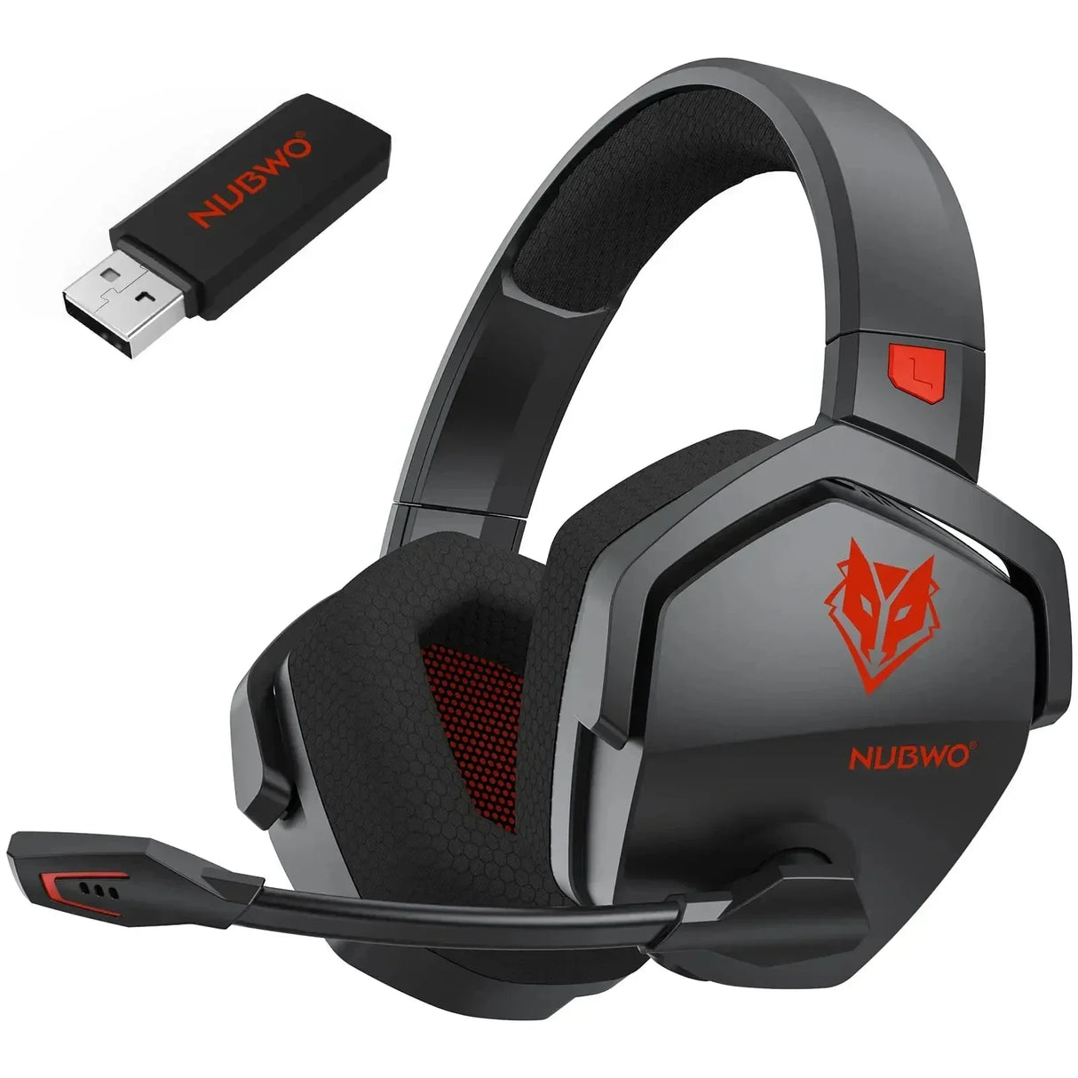 Dual Wireless Gaming Headset with Mic ANC for PS5 PC Mobile Switch