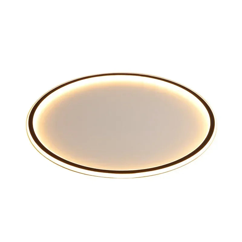 Modern LED Ceiling Light Dimmable Remote Control Round Fixture Bedroom Living