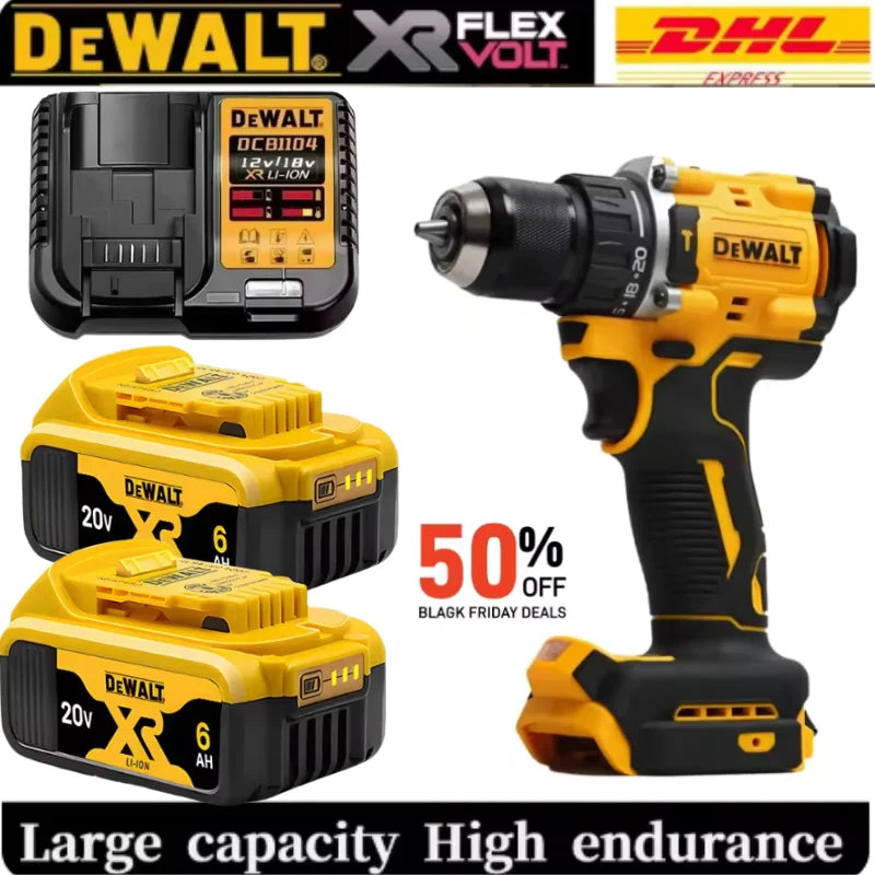 20V Brushless Cordless Impact Drill Electric Screwdriver Multi Function Tool