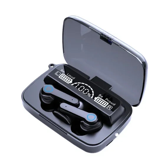 Wireless Bluetooth Earbuds with LED Display Touch Control Sports In-Ear Headset