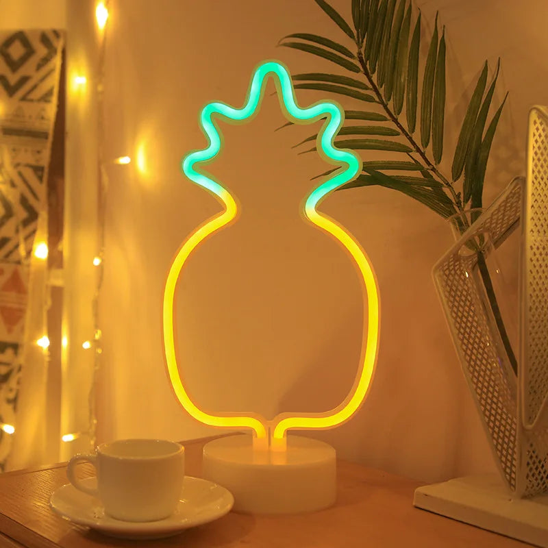 Neon Night Light USB Battery LED Sign for Bedroom Birthday Wedding Party Gift