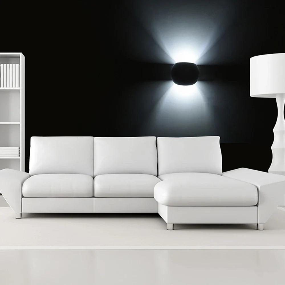 Modern LED Wall Sconce G9 Gypsum Indoor Bedroom Living Room Bedside Light