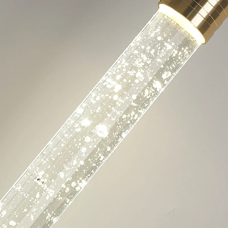 Luxury Crystal Pendant Light Gold Fixtures Hanging Lamp for Living Room Bedroom